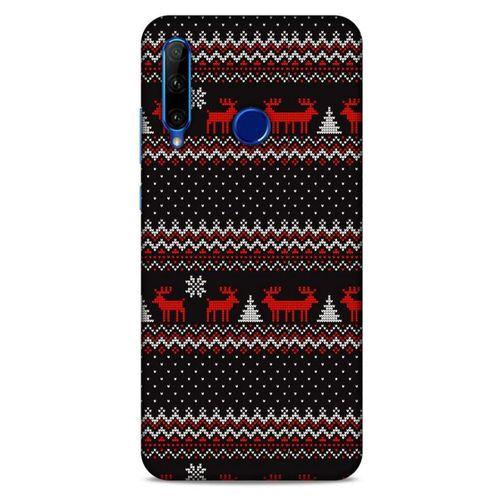 Kazak (22) Desenli Silikon Kapak Huawei Honor 20 Lite Kılıf