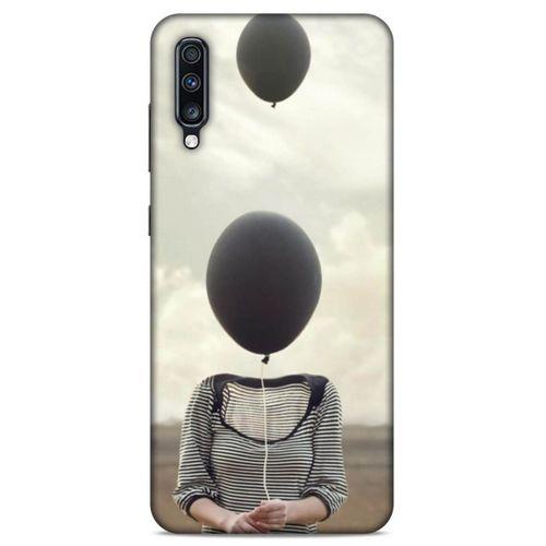 Lopard Samsung Galaxy A70 Uyumlu Kılıf Manipülasyon ☻ (30) Silicone Case Desenli