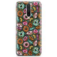 Xiaomi Redmi K30 5G Kılıf Donutlar Arka Kapak Koruma Desenli Full Koruyucu