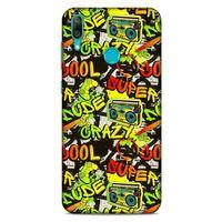 Graffitix (28) Desenli Silikon Kapak Huawei Y7 Prime 2019 Kılıf