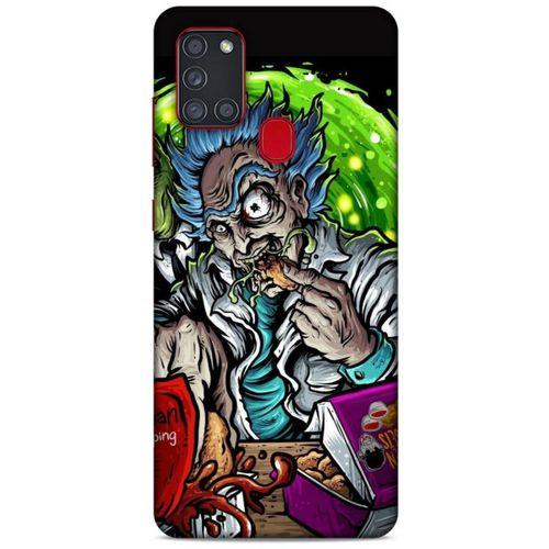 Samsung Galaxy A21s Uyumlu Kılıf Rick And Morty (50) Shockproof Kılıf Decoy Beths