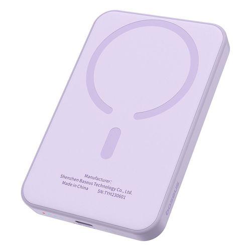 BASEUS MAGSAFE MINI KABLOSZ 5000M 20W POWERBNK MOR