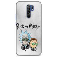 Xiaomi Redmi 9 Uyumlu Kılıf Rick And Morty (4) Koruma Kılıfı Eye Patch Morty