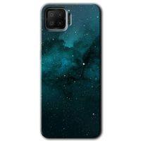 OPPO Oppo A73 Kılıf HD Baskılı Desen + Hayalet Cam Yandan Görünmez