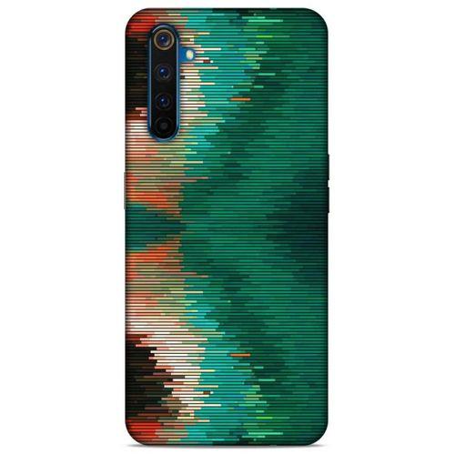 Lopard Oppo Realme 6 Uyumlu Kılıf PiXel (15) Antişok Kılıf Çizgili