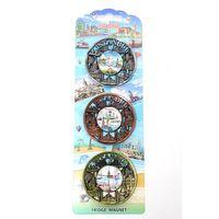 İstanbul Temalı Metal Magnet 3'lü Set Alk2890