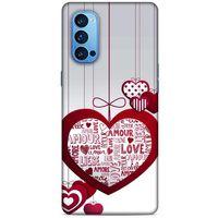 Oppo Reno 4 Pro Kılıf Hediyelik Seri Sevgililer Günü (10) 14 Şubat Full Koruma Kılıfı