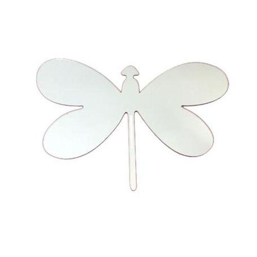 Aynalı Duvar Çıkartma Stıcker Dekoratif Duvar Kağıdı,Süs  Kelebek Şekilli 20X13X0,6Cm
