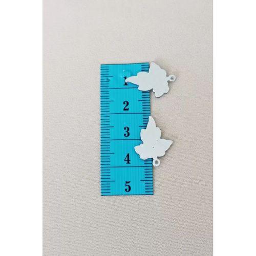 Oya Abiye Bileklik Kolye Pleksi Metalik Plastik Pul Gümüş Renk 8 gram 30 adet - BNC532