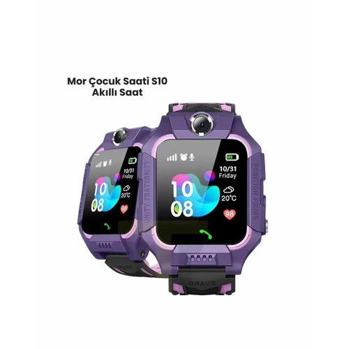 S10 Mor Akıllı Çocuk Saati