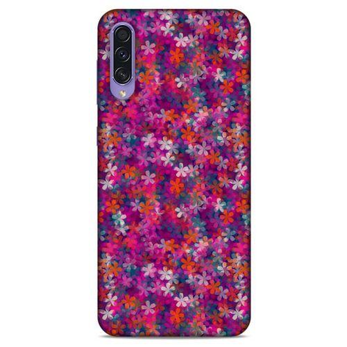 Samsung Galaxy A50s Uyumlu Kılıf Pembe Delisi (3) Kapak Çiçek
