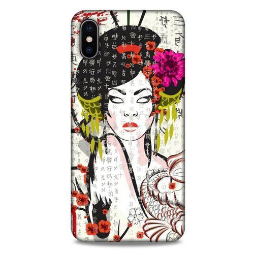 Apple iPhone XS Max Kılıf Japonya (17) Tasarım Kılıf Geyşa