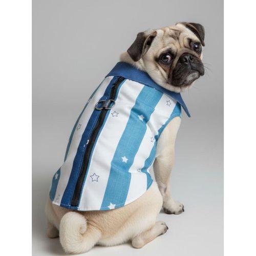 Star Sky Rain Küçük Köpek Yağmurluk Ceket