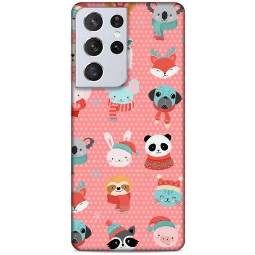 Lopard Samsung Galaxy S21 Ultra Uyumlu Kılıf Animax (81) TPU Kılıf