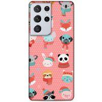 Lopard Samsung Galaxy S21 Ultra Uyumlu Kılıf Animax (81) TPU Kılıf