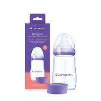 Lansinoh Natural Wave Biberon ve Biberon Emziği 240 ml