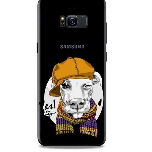 Zoologix (28) Samsung Galaxy S8 Plus Şeffaf Kılıf Silikon Desenli