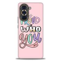 Huawei Nova 10 Pro Kılıf HD Baskılı Kılıf - Who You + Tam Ekran Koruyucu