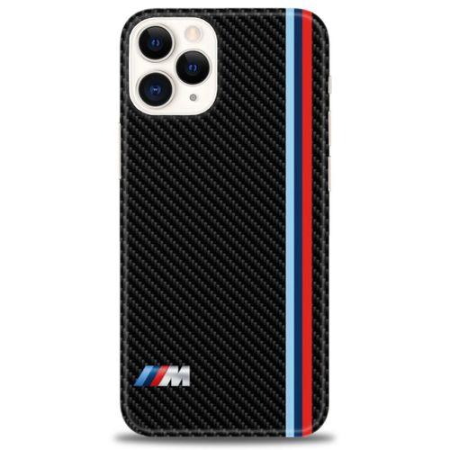 iPhone 12 Pro Max Kılıf HD Baskılı Kılıf - BMW + Tam Ekran Koruyucu