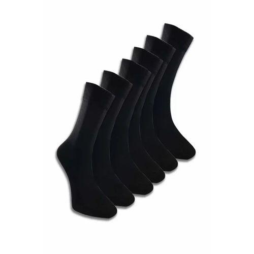 6 Adet Erkek Bambu Lastiği Sıkmayan Diyabetik Çorap