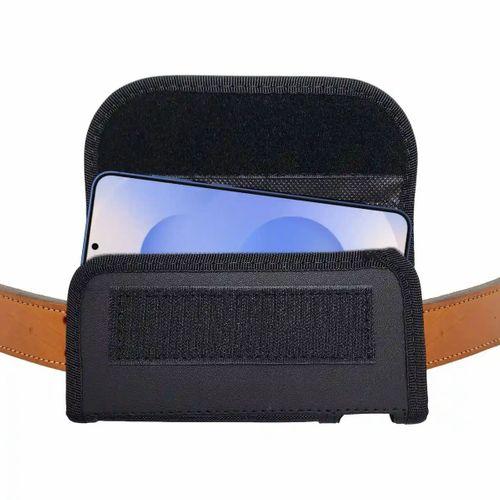 17cm Cırtlı Yanları Lastikli Toptan Bel Kemer Telefon Kılıfı – Universal Model MSK03