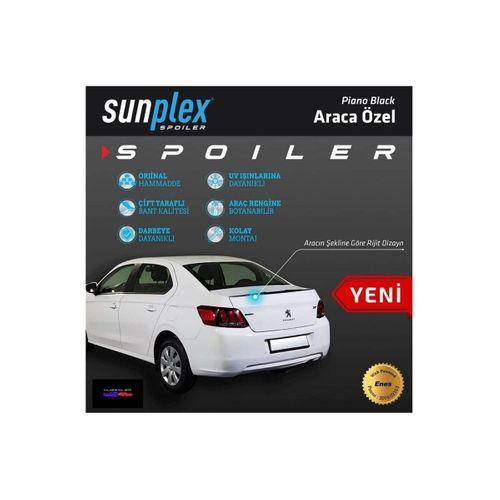 Peugeot 301 2012 Sonrası Spoiler Bagaj Çıtası Piyano Siyah