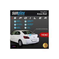 Peugeot 301 2012 Sonrası Spoiler Bagaj Çıtası Piyano Siyah