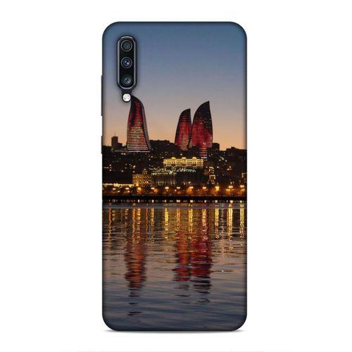 Samsung Galaxy A70s Uyumlu Kılıf Azarbaijan (28) Arka Kapak Alov Kuleleri