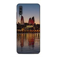 Samsung Galaxy A70s Uyumlu Kılıf Azarbaijan (28) Arka Kapak Alov Kuleleri