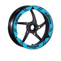 TVS Tvs Wego 110 2012 - 2024 Uyumlu Mavi Geniş 1 Set Jant Şeridi