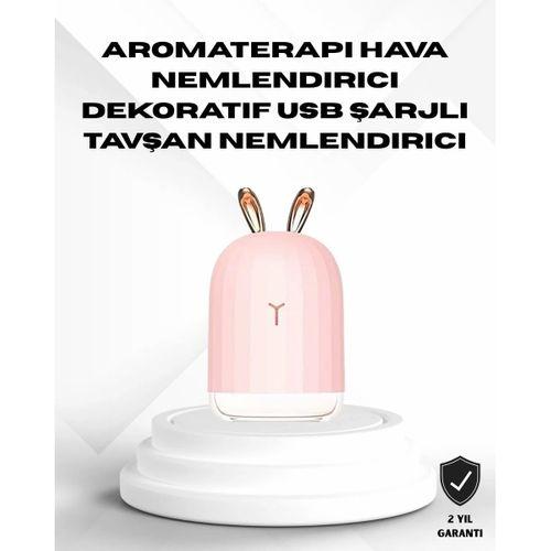 Ultrasonik Hava Nemlendirici 200 Ml Aroma Difüzör Led Işıklı Sessiz