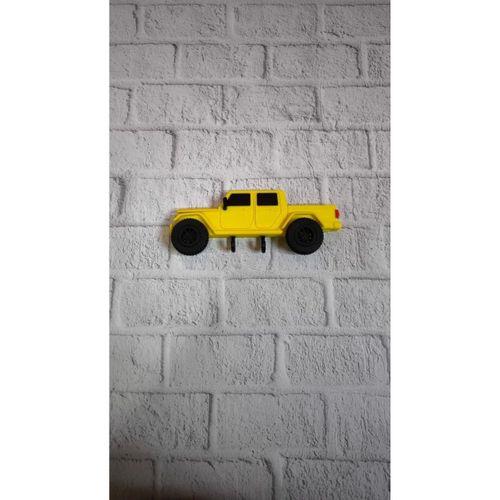 Araba Figürlü Duvar Anahtarlığı Ev Ve Ofis İçin Dekoratif Tasarım