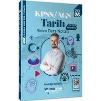 2026 KPSS Tarih Atölye Video Ders Notları Yediiklim Yayınları