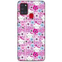 Lopard Samsung Galaxy A21s Uyumlu Kılıf Kediler (2) Kabı Hello Kitty