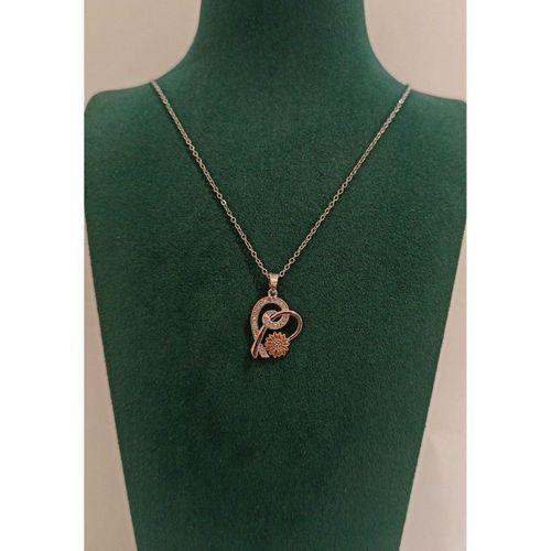 Monalisa Home Gümüş Renk Lüks Figürlü Gösterişli Kolye