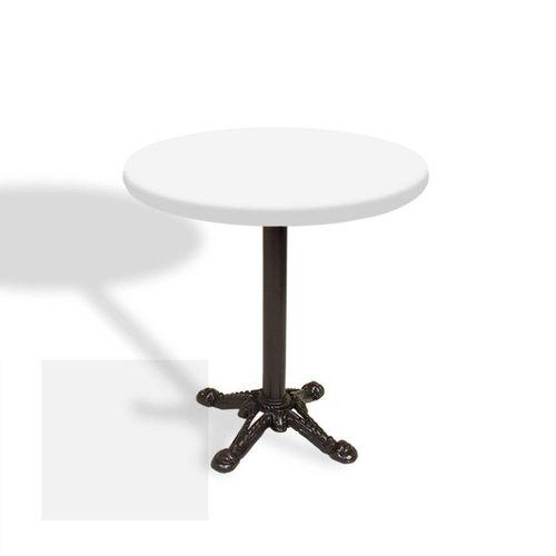 Dockers Çipa Laminat Yuvarlak Masa Çap 60cm ESB - Beyaz