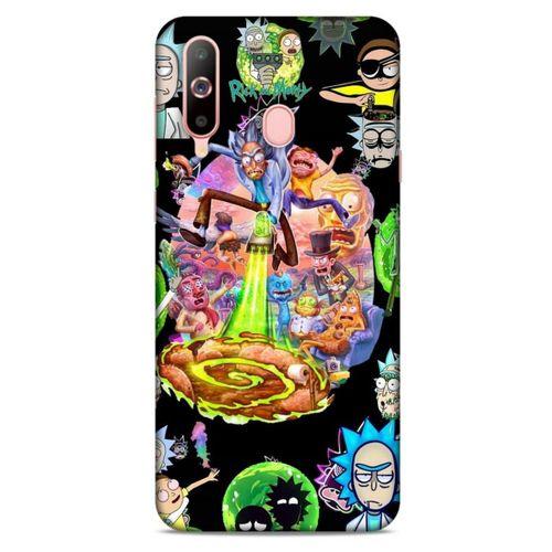 Samsung Galaxy A60 Uyumlu Kılıf Rick And Morty (39) Liquid Crystal Kılıf Shadow Council