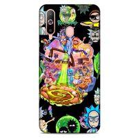 Samsung Galaxy A60 Uyumlu Kılıf Rick And Morty (39) Liquid Crystal Kılıf Shadow Council