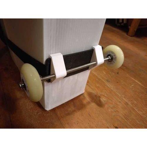 Katlanır Kano Tekerlek Seti – 3D Baskı Outdoor Parça (Bu ürün Sadece Plastik parçadır - Almadan Önce Soru Sorabilirsiniz)