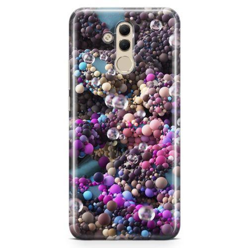 Huawei Mate 20 Lite Kılıf Draje Çikolata Arka Kapak Koruma Desenli Full Koruyucu