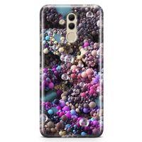 Huawei Mate 20 Lite Kılıf Draje Çikolata Arka Kapak Koruma Desenli Full Koruyucu