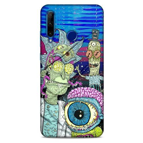Huawei Honor 20 Lite Uyumlu Kılıf Rick And Morty (49) Ultra Silikon Kılıf Decoy Summers