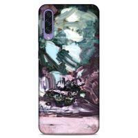 Lopard Samsung Galaxy A50s Uyumlu Kılıf Soyut Sanat (39) Baskılı Liquid Crystal Kılıf