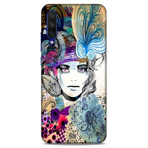 Lopard Xiaomi Mi A3 Uyumlu Kılıf Sürreal Yüzler ♀ (20) Koruyucu Kılıf Desenli