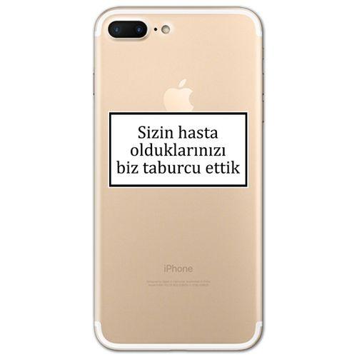Iphone 7 Plus Kılıf HD Yazı Baskılı Silikon Arka Kapak - Yazı 1