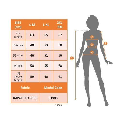 Kadın Uzun Kollu Yaka Detaylı Düğmeli Ithal Krep Bluz