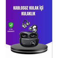 Ergonomik Klipsli Kablosuz Kulaklık – 30 Saat Pil Ve Dokunmatik Kontrol Özelliği