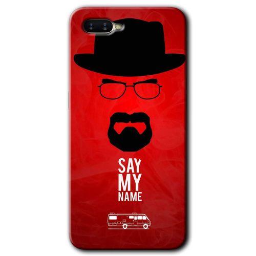 Potkal Hediye Fabrikası Oppo Rx 17 Neo Kılıf HD Desen Baskılı Arka Kapak - Say My Name