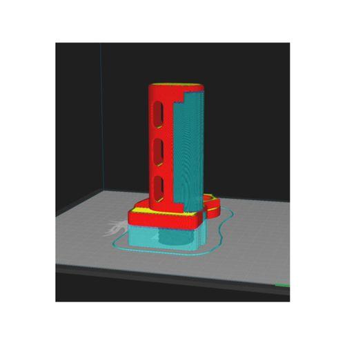 70mm Bobin Tutucu 3D Baskı (Bu ürün Sadece Plastik parçadır - Almadan Önce Soru Sorabilirsiniz)
