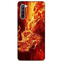 Oppo Reno 3 Pro 5g Kılıf Dragons (12) Koruyucu Silikon Ateş Ejderhası